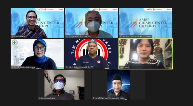 
Dewan Pers Apresiasi Peluncuran AMSI Crisis Center COVID-19