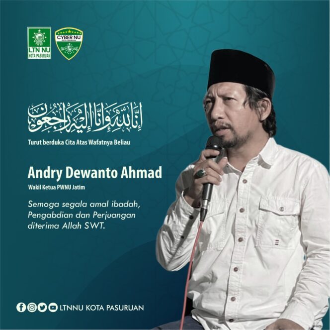
Innalillahi, Andre Dewanto Wakil Ketua PWNU Jatim Wafat