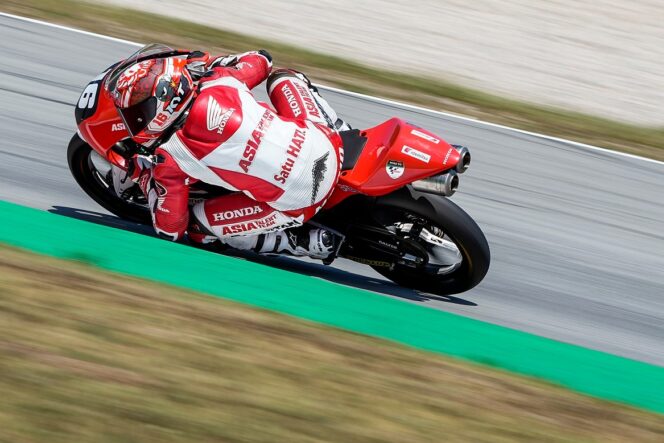 
Pemuda Asal Magetan, Mario Suryo Aji Berburu Hasil Terbaik di FIM CEV Jerez