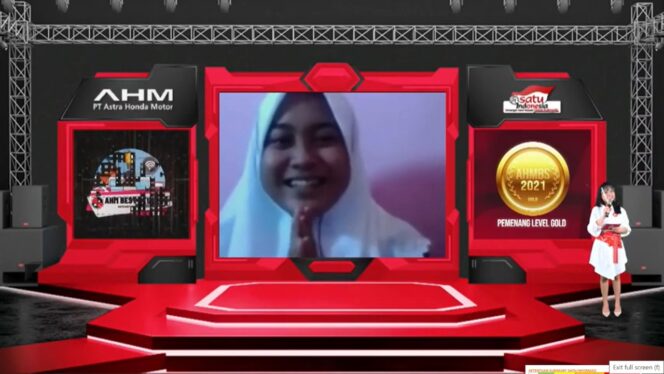
MPM Honda Jatim Terima 3 Penghargaan di AHM Best Student 2021