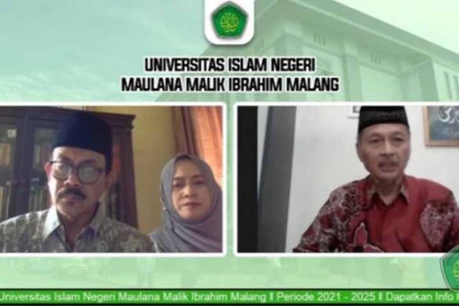 
Pandemi, Sertijab Rektor UIN Malang Berlangsung Daring