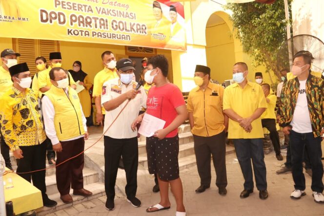 
Gus Ipul Sebut Pemkot Pasuruan Capai 55 Persen Vaksinasi