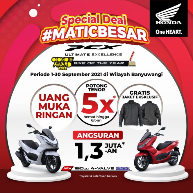 
Beli PCX Makin Mudah, Hemat hingga Rp 6 Jutaan
