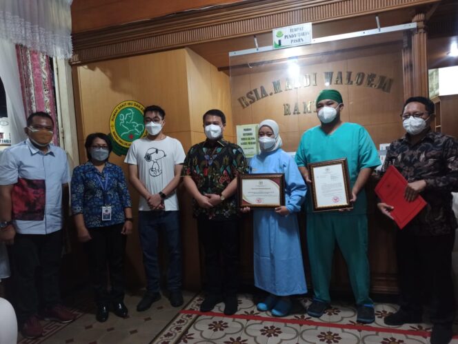 
Ahmad Basarah Dukung Program Tabungan Persalinan RSIA Mawar  Bantu Keluarga Tak Mampu Terdampak Pandemi