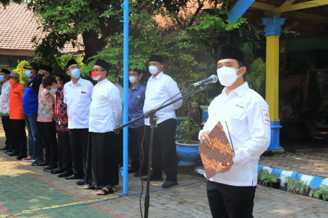 
Wawali Mas Adi Pimpin Apel Gelar Peringatan Hari PMI ke-76