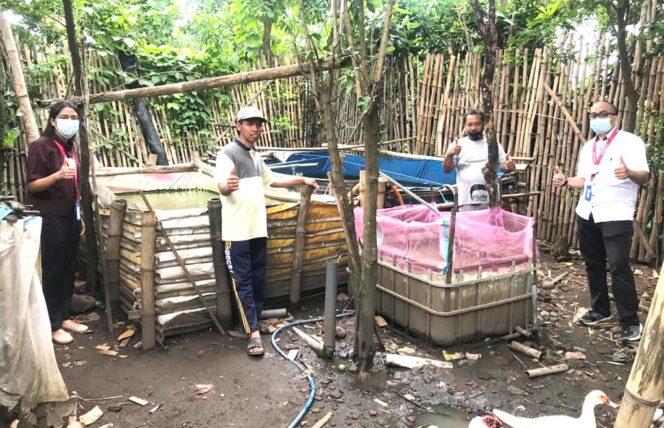 
PT Amerta Indah Otsuka Pasuruan Inisiasi Budidaya Ikan Lele untuk Warga