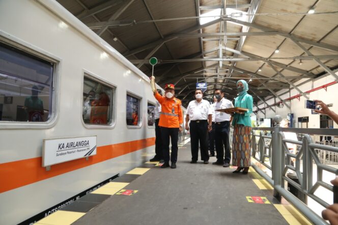 
KAI Luncurkan KA Airlangga relasi Surabaya Pasar Turi – Pasar Senen (PP)