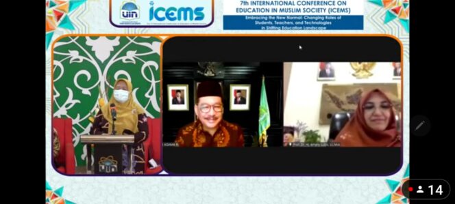 
Hadiri Konferensi Pendidikan  di UIN Jakarta, Wamenag Ingatkan Teknologi Tidak Dapat Gantikan Peran Pendidik