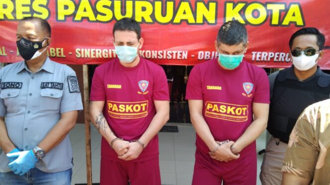 
2 WNA Bulgaria Pembobol ATM di Pasuruan Diciduk Polisi