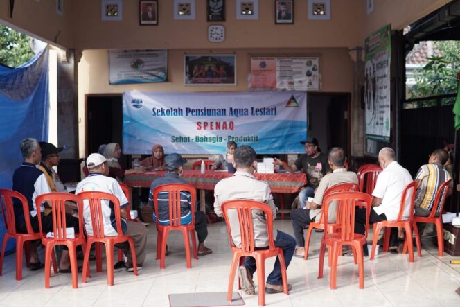 
Puluhan Peserta Antusias Ikuti Pemantapan Program Sekolah Pensiunan Aqua Lestari