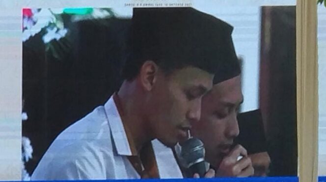 
Jamaah Haul yang Tak Bisa Masuk ke Ruang VVIP Bisa Lihat Via Videotrone dan Virtual