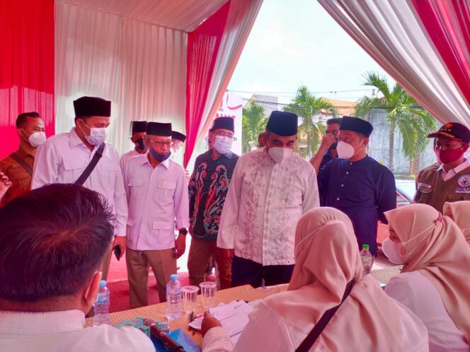 
DPC Gerindra Kabupaten Pasuruan Gelar Vaksinasi Massal