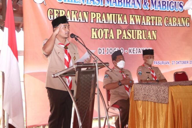 
Mas Adi Sampaikan Pramuka Membangun Karakter dan Nasionalisme di Tengah Perkembangan Teknologi Informasi dan Globalisasi ﻿