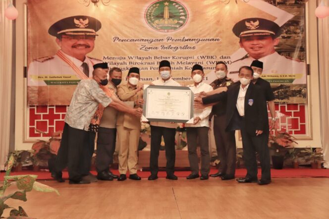 
Sejumlah Pihak Komitmen Wujudkan Kota Pasuruan Menjadi Wilayah Bebas Korupsi