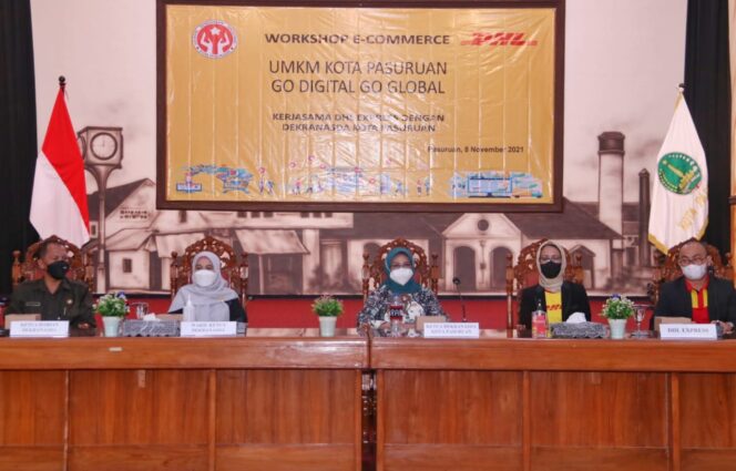 
Dekranasda Kota Pasuruan Gelar Workshop UMKM GO Digital GO Global