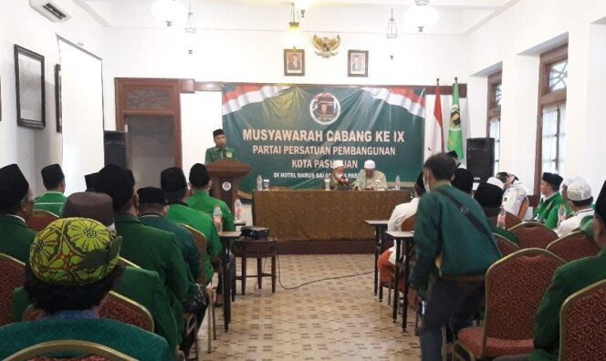 
Muscab IX DPC PPP Kota Pasuruan, Gus Awi kembali Terpilih  Sebagai Tim Formatur