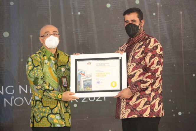 
Pemkot Probolinggo Raih Penghargaan Badan Kepegawaian Negara (BKN) Award 2021