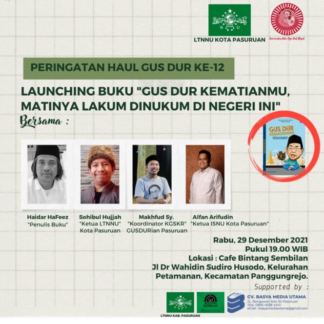 
Yuk, Ikutan Nobar Sambil Dapat Buku Gratis dari LTN NU Kota Pasuruan