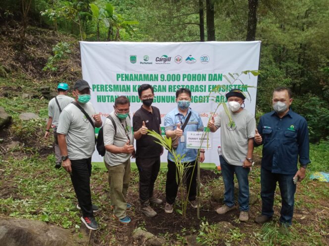 
Gandeng Multipihak, Cargill Lakukan Restorasi Lereng Arjuna dengan Tanam 9.000 Pohon