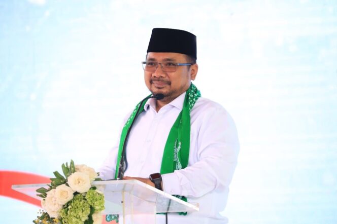 
HPN, Menag Gus Yaqut: Pers Efektif Perkuat Moderasi Beragama di Indonesia