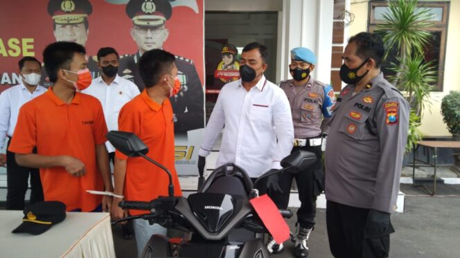 
Dua Maling yang Sempat Gagal Curi Motor di Basmalah Tutur Ditangkap, Motifnya untuk Beli Chip