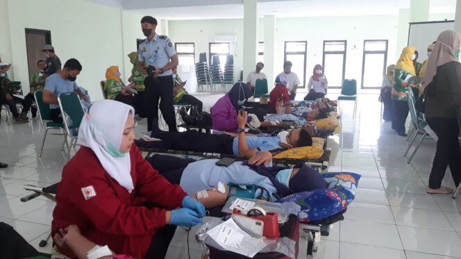 
Antisipasi Kehabisan Stok, PMI Kabupaten Pasuruan Gelar Donor Darah