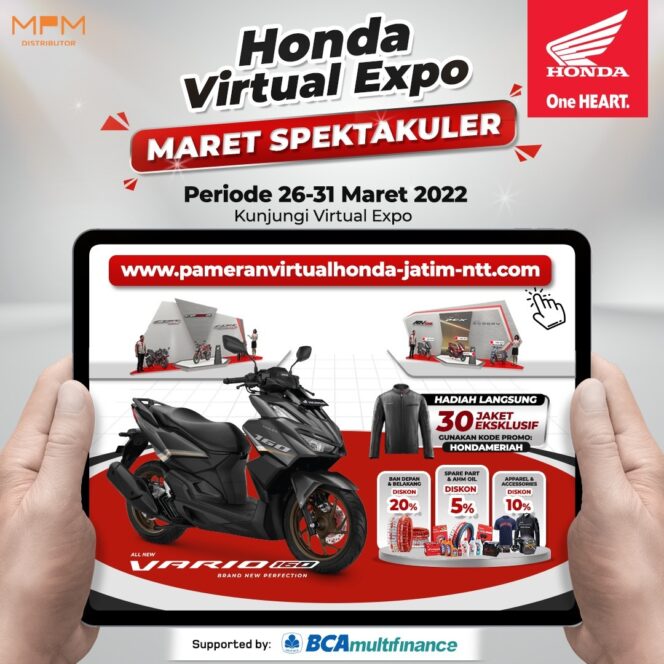 
Maret Spectakuler, MPM Honda Jatim Berikan Potongan Tenor Angsuran Motor Terbaru Honda