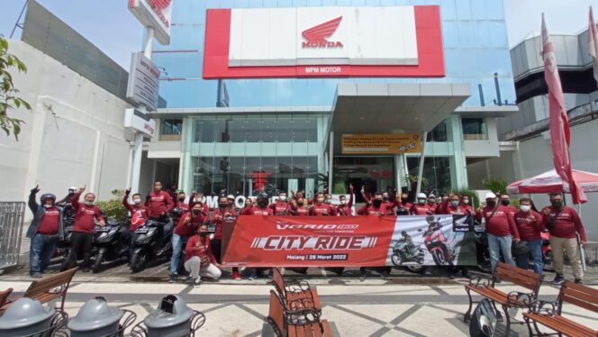 
Buktikan Performa All New Honda Vario 160, MPM Honda Jatim Ajak Konsumen City Riding