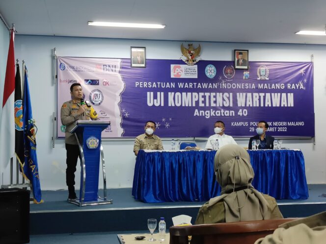 
Tok! Kapolresta Malang Kota Membuka UKW Angkatan 40 PWI Malang
