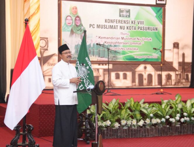 
Gus Ipul Ajak Muslimat Sinergi Bangun Kota Pasuruan