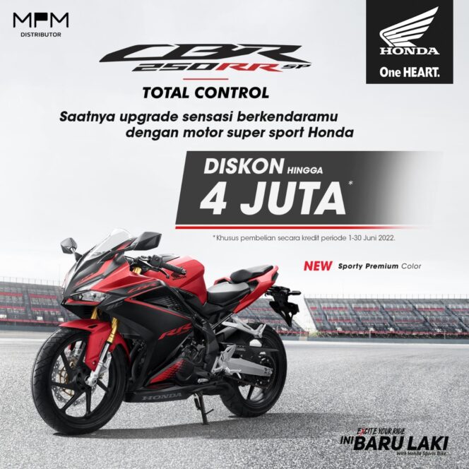 
Beli Honda Sport di Bulan Juni, Dapat Diskon hingga Rp 4 Juta