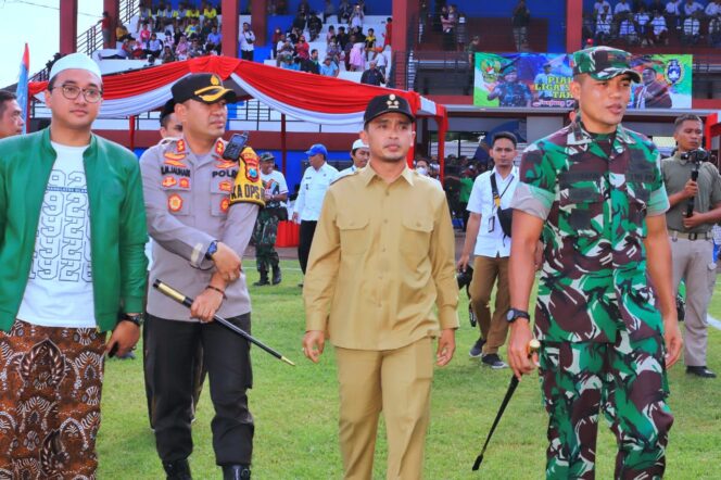 
Kick Off Piala Kasad Liga Santri 2022, Mas Adi Berharap Gali Potensi Santri Berbakat