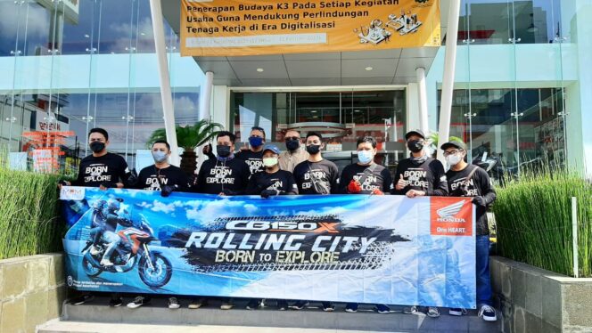 
Rasakan Kenyamanan Honda CB150X, Puluhan Bikers Honda CB150X Fun Riding