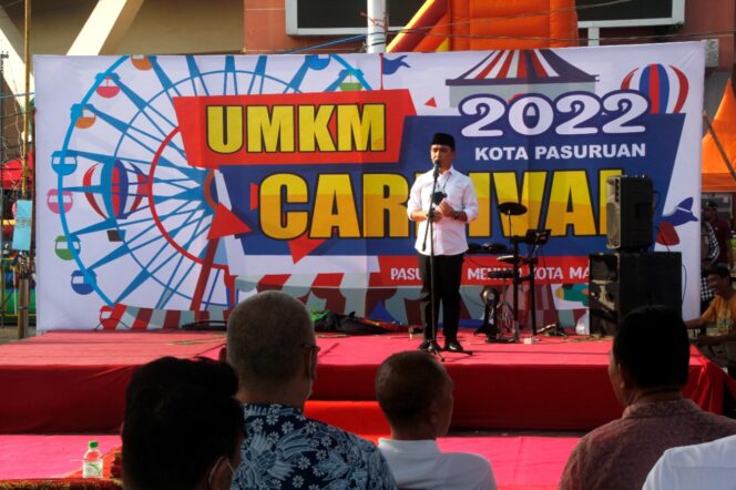 
Wawali Mas Adi Wibowo Ajak Seluruh UMKM Dukung Perekonomian Kota Pasuruan