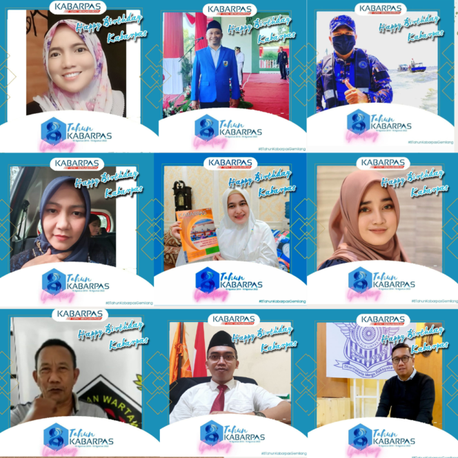 
Ramai-ramai Pasang Twibbon 8 Tahun Kabarpas, Mulai Selebriti hingga Istri Wawali