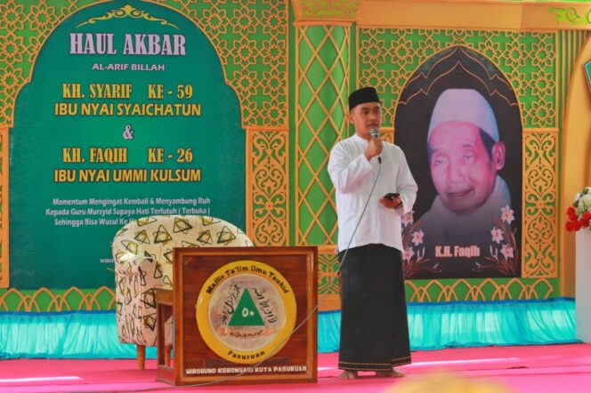 
Hadiri Haul Kiai Syarif dan Kiai Faqih, Wawali Mas Adi Sampaikan Ini….