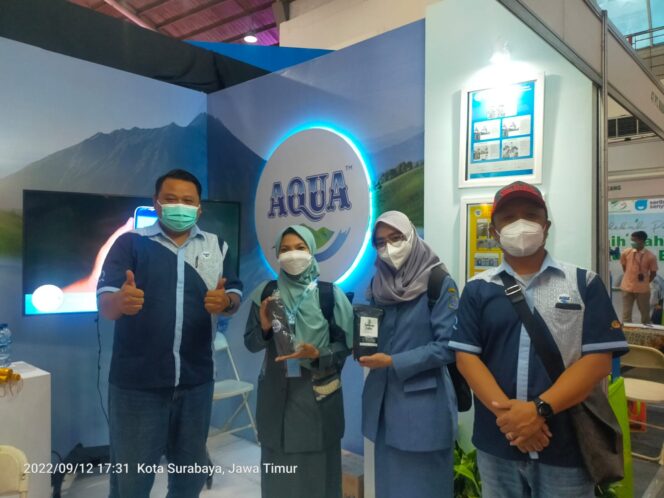 
PT. Tirta Investama (Aqua) Pandaan Buka Stand KEHATI di International Expo Convention Exhibition