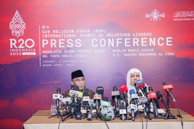 
Ketua Umum PBNU Tegaskan R20 Bukan Sekadar Agenda Melainkan Gerakan Global