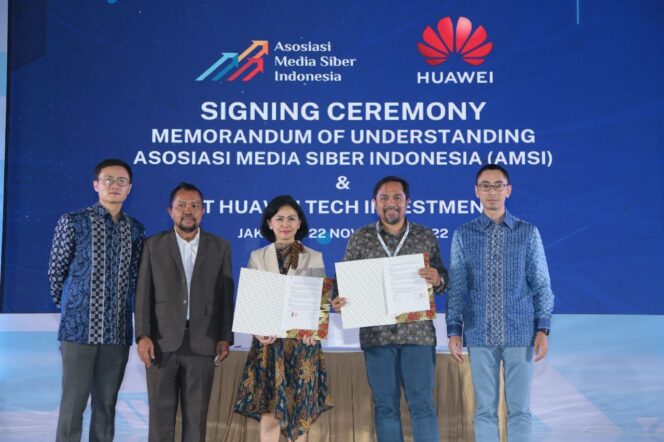 
Huawei dan AMSI Jalin Sinergi Tingkatkan Kecakapan Digital Media Siber di Indonesia