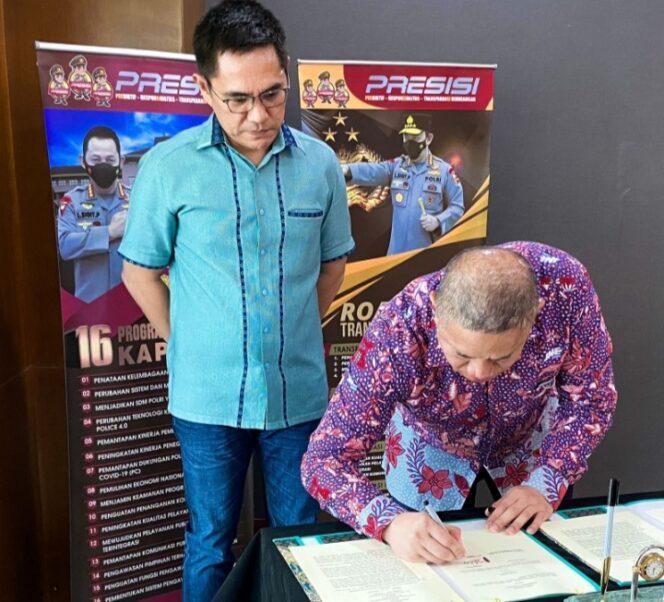 
JNE dan POLRI Tandatangani Kerjasama Pengawasan Peredaran Narkoba