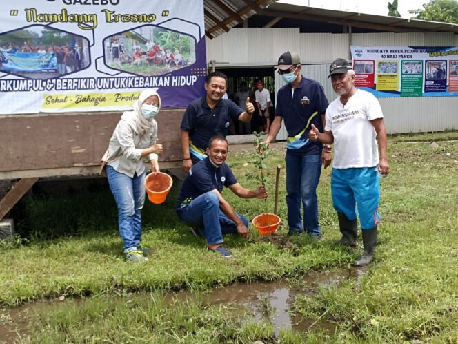 
PT. Tirta Investama Pabrik Aqua Pandaan Bersama YISI Lakukan Monitoring Program CSR 2022