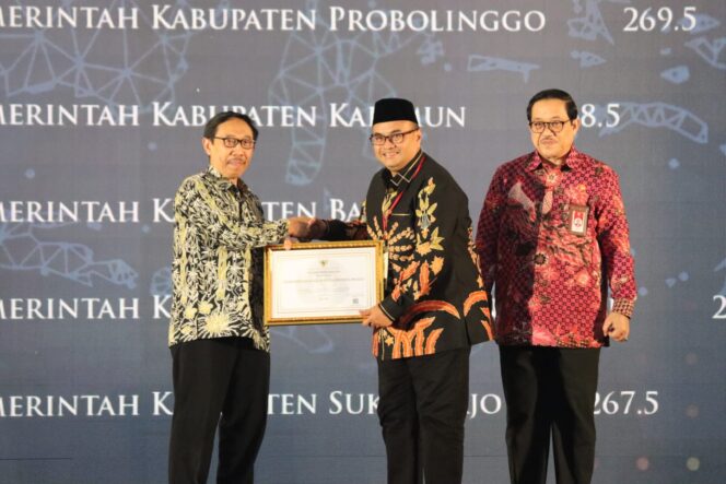 
Pemkab Probolinggo Raih Penghargaan Anugerah Meritokrasi Kategori Baik