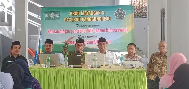 
PAC ISNU Panggungrejo Beri Pendampingan Penerbitan NIB