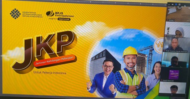 
BPJS Ketenagakerjaan Pasuruan Gelar Sosialisasi JKP
