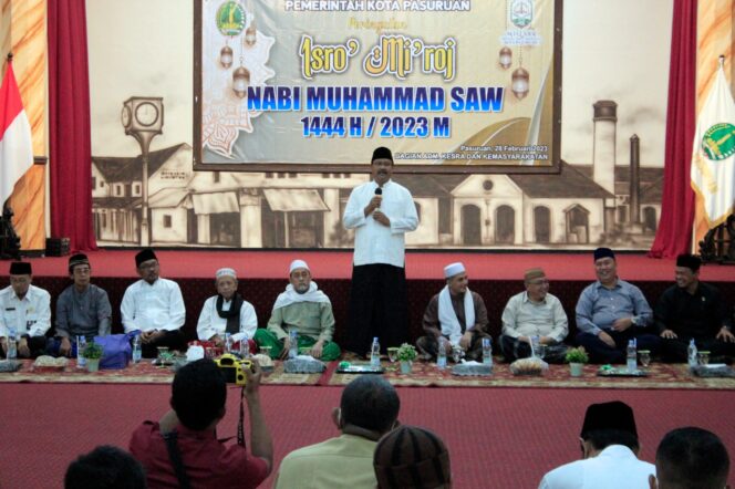 
Gus Ipul Minta Doa Restu Para Kiai dan Habaib untuk Kesuksesan MTQ Jatim