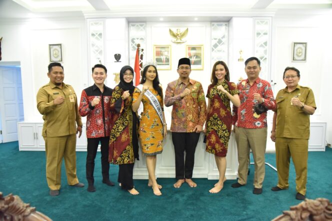 
Perwakilan Putri Indonesia Jatim Dapat Dukungan Penuh dari Bupati