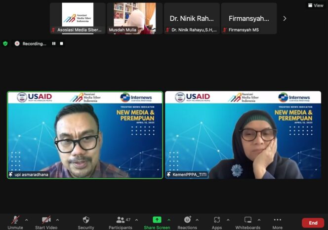
Pers Harus Jadi Medium Penghapusan Diskriminasi Gender 