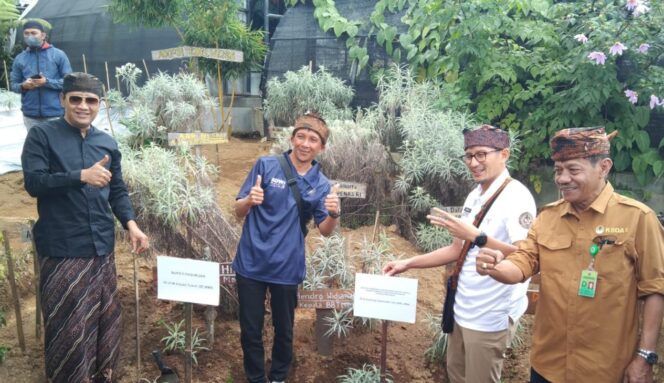 
Menparekraf Sandiaga Uno Kagumi Keindahan Alam dan Budaya Desa Edelweiss Wonokitri