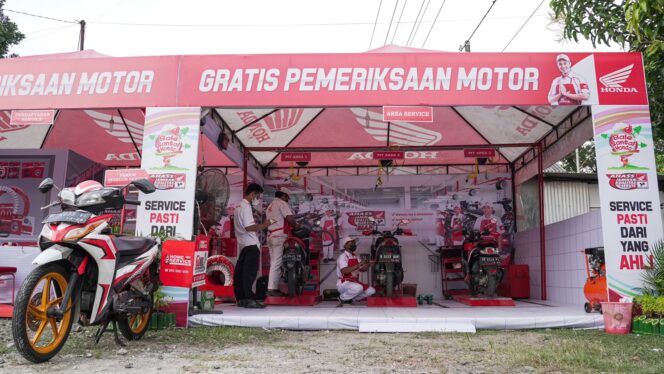 
23 Bengkel AHASS Siap Layani Masyarakat di Momen Mudik Lebaran