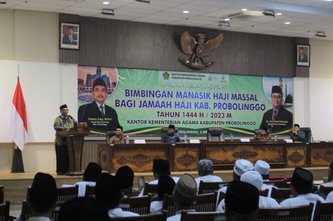
Kemenag Gelar Bimbingan Manasik Haji Massal Bagi CJH Tahun 2023